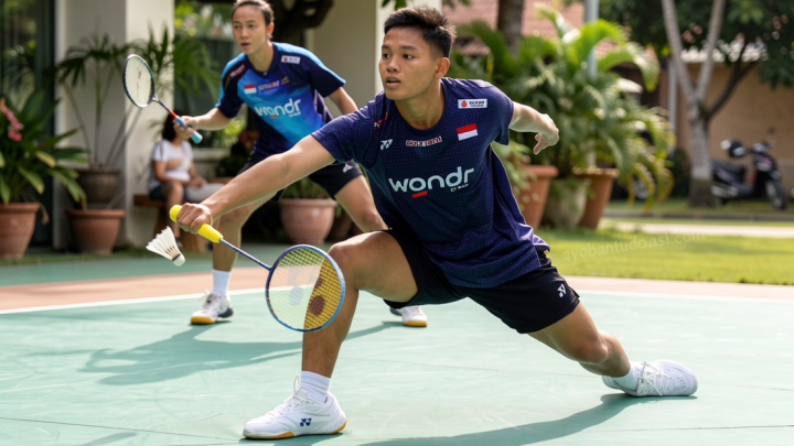 Bimo/Arlya selamat dari empat match point pada Kejuaraan Dunia