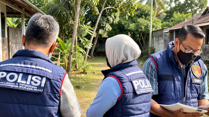 Polda Riau geledah RSD Madani terkait dugaan korupsi anggaran