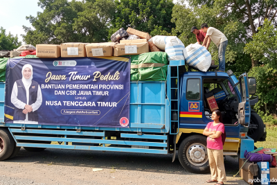 Tiga provinsi kirim bantuan kemanusiaan gempa NTT lewat Tanjung Perak