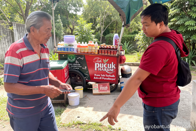 Motor pedagang kopi raib dibawa kabur penipu di Kelapa Gading