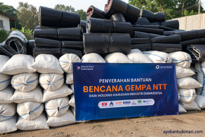 Danareksa salurkan bantuan untuk masyarakat terdampak gempa di NTT