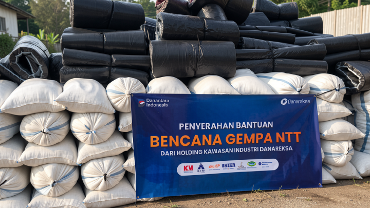 Danareksa salurkan bantuan untuk masyarakat terdampak gempa di NTT