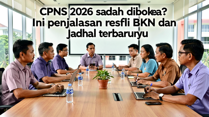 CPNS 2026 sudah dibuka? Ini penjelasan resmi BKN dan jadwal terbarunya
