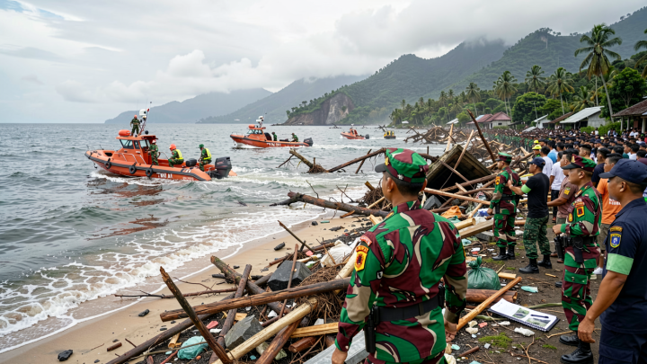 Prajurit TNI AL beri layanan trauma healing kepada korban gempa di NTT
